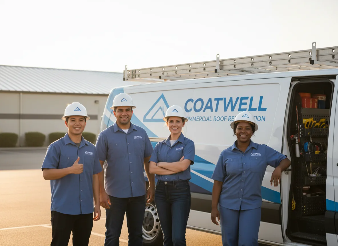 Commercial roof coating company in Portland, AR